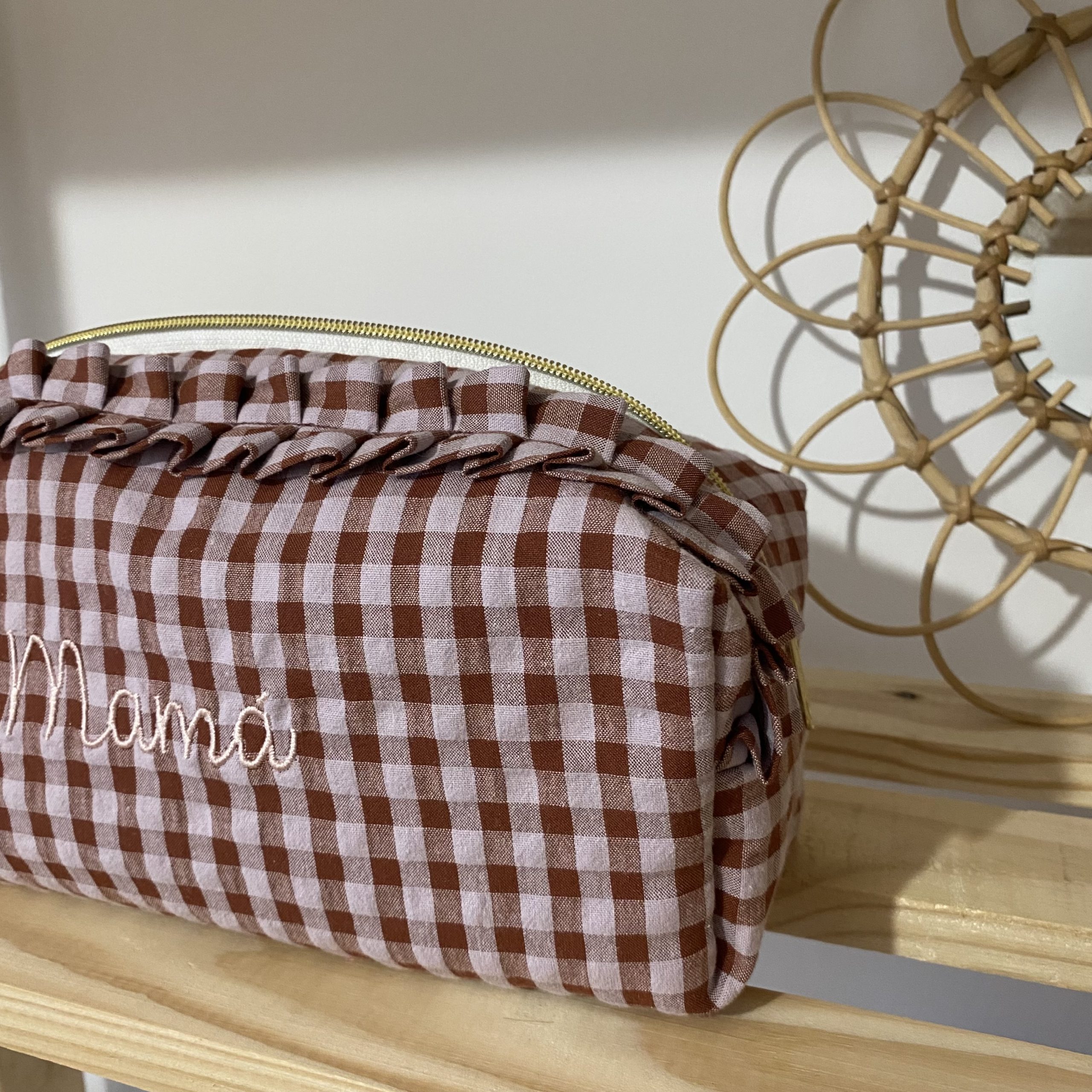 Neceser vichy Berenjena - Image 3