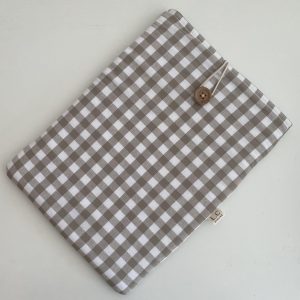 Funda libro vichy Beige