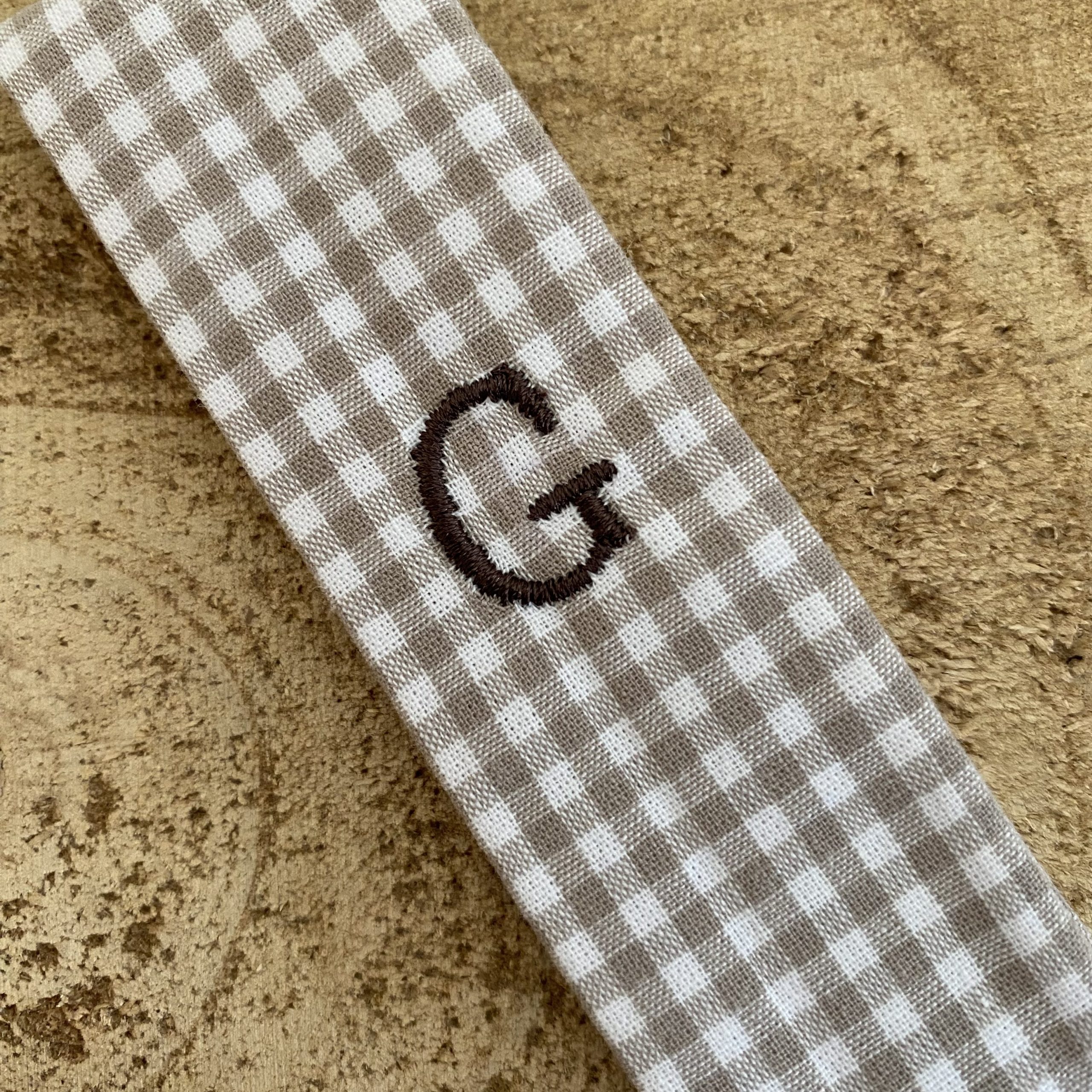 Llavero vichy Beige - Image 3